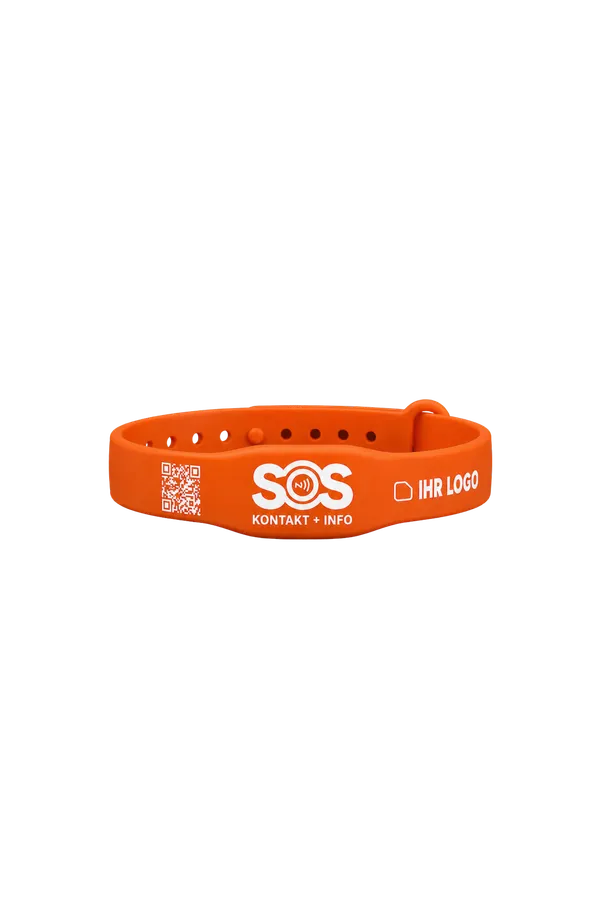 SOS-Armband Nahaufnahme