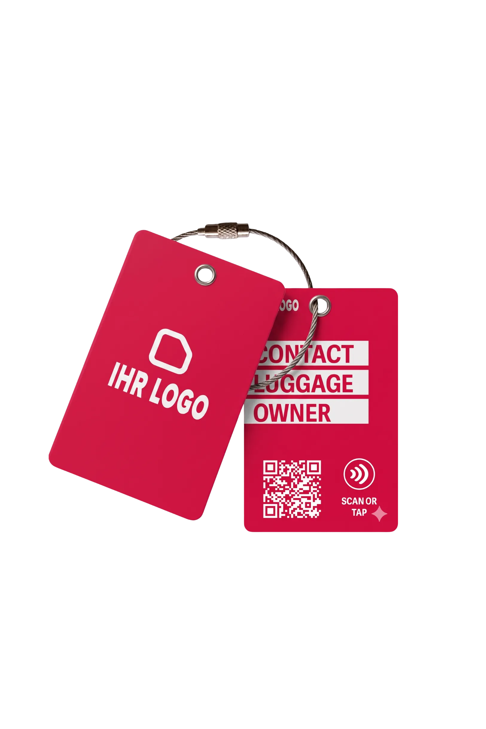 Kofferanhänger Nahaufnahme