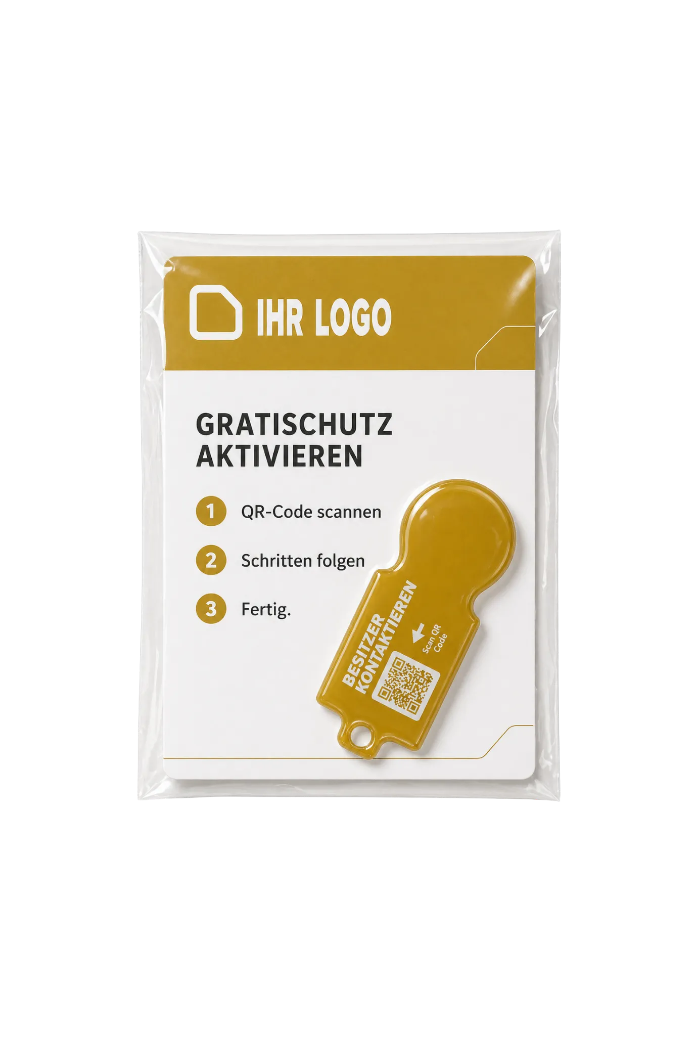 Nachhaltiger Beutel mit Set