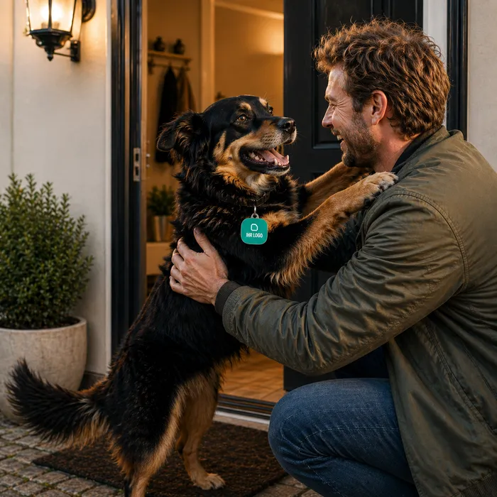 So funktioniert der SOS-Haustier Anhänger